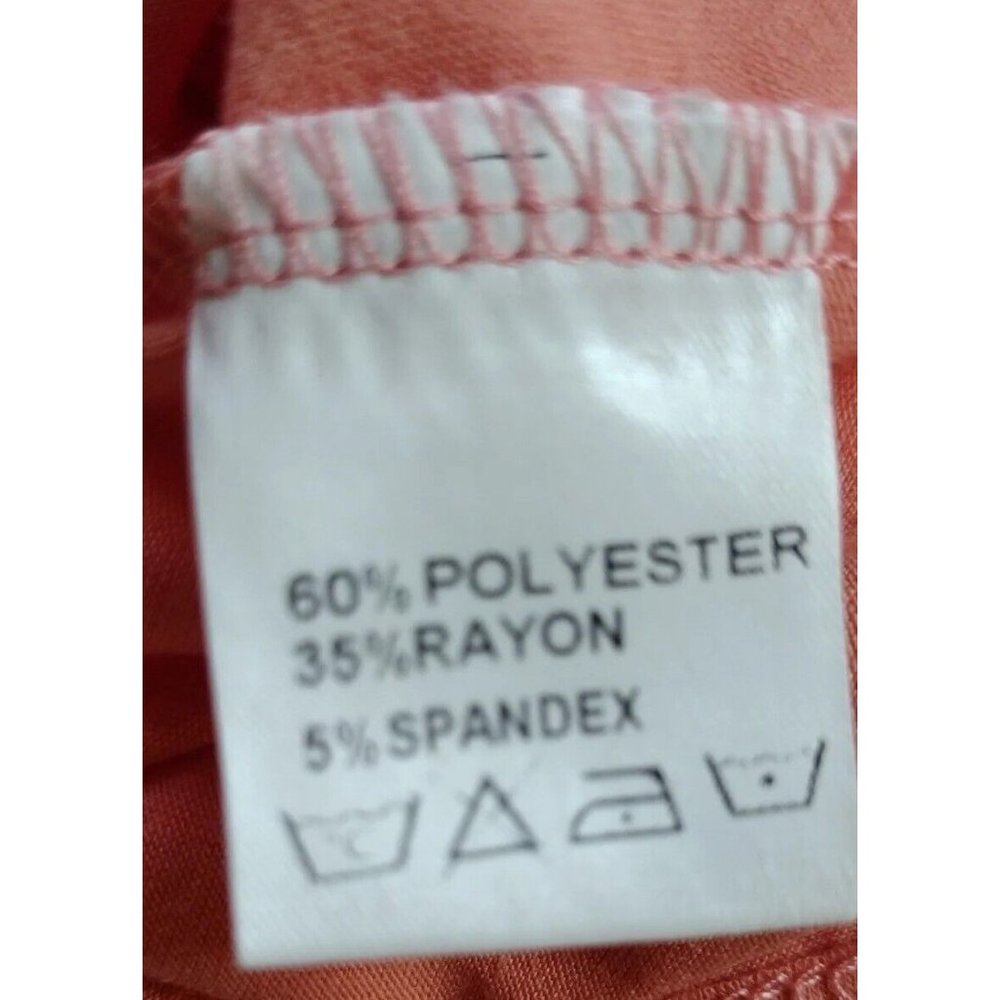 Women's XL Camisole Peach With Adjustable Straps - Picture 6 of 6